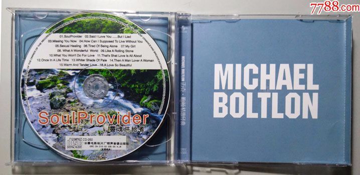 保存完好如新《外国音乐-迈克-鲍顿情歌经典》