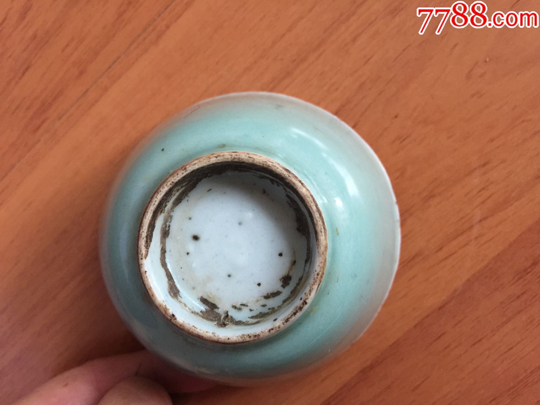 清代豆青小酒碗【琳琅小屋】_第4张_7788陶瓷