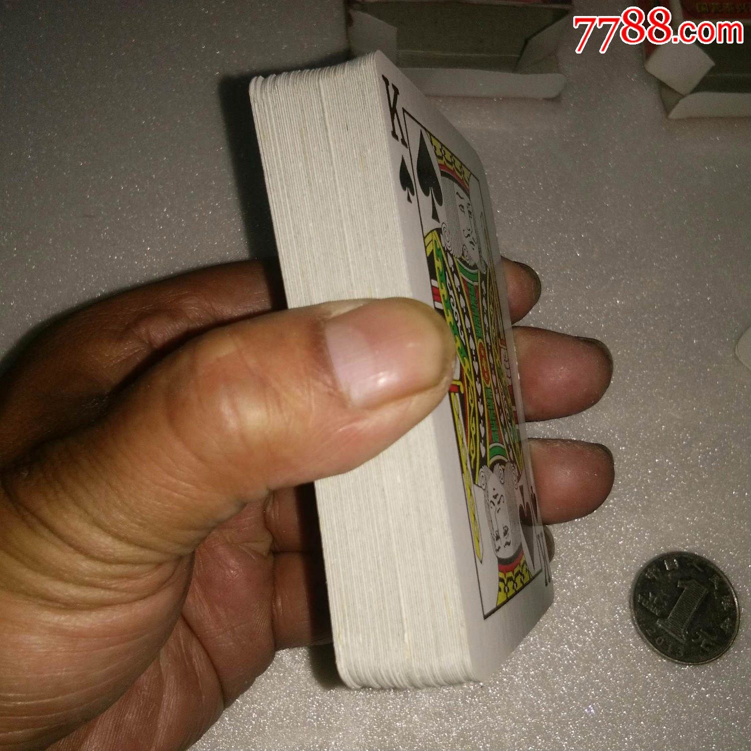 老扑克牌2副一对:野玫瑰精品扑克9768(国营泰兴远东印刷厂)张数完整
