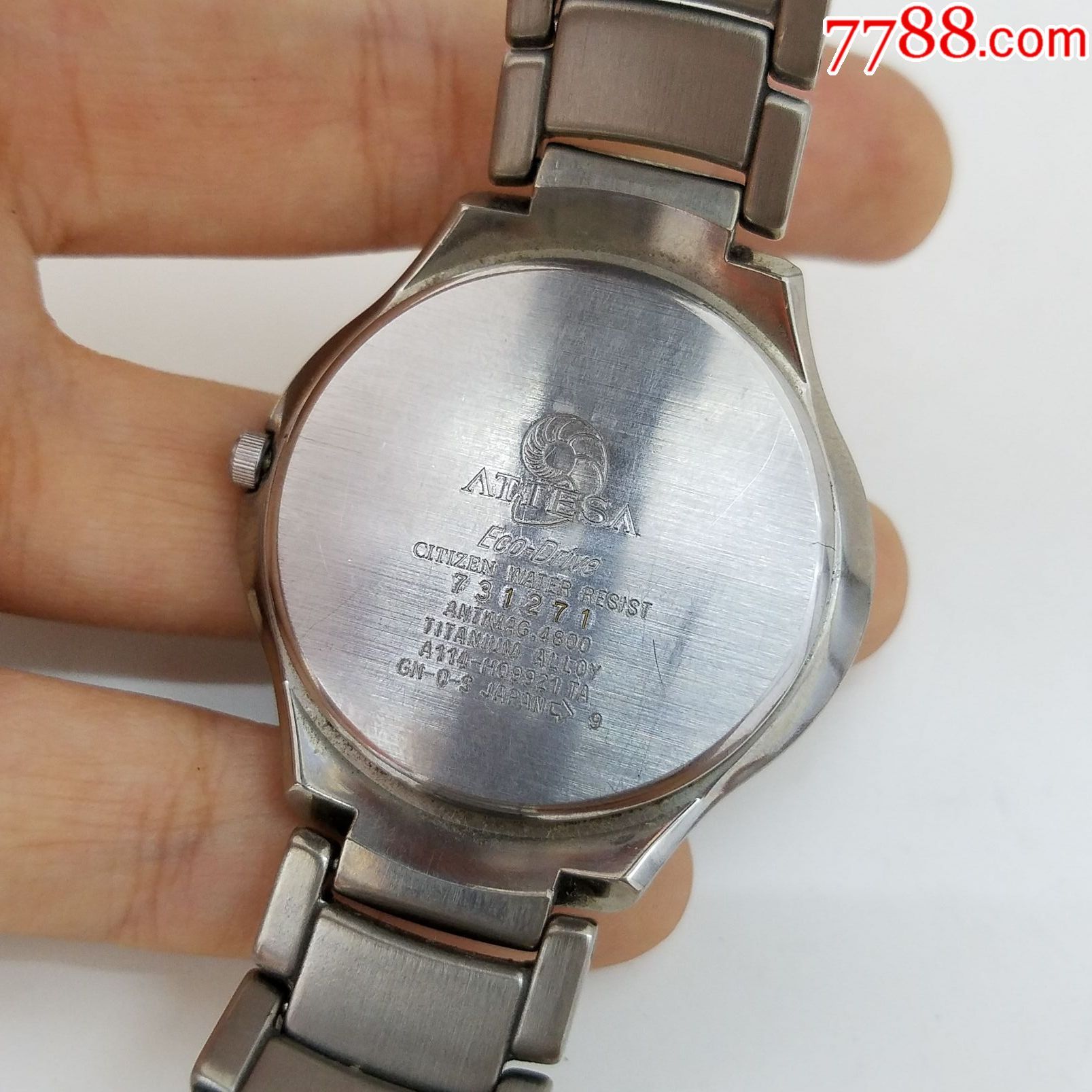 日本西铁城ATTESA高端海螺系列光动能男表【