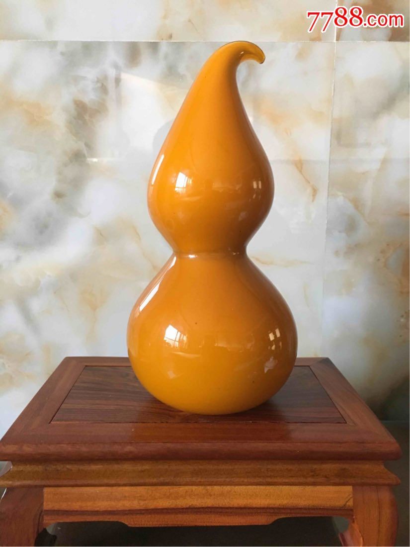 【纯手工制作】大个鸡油黄风水葫芦