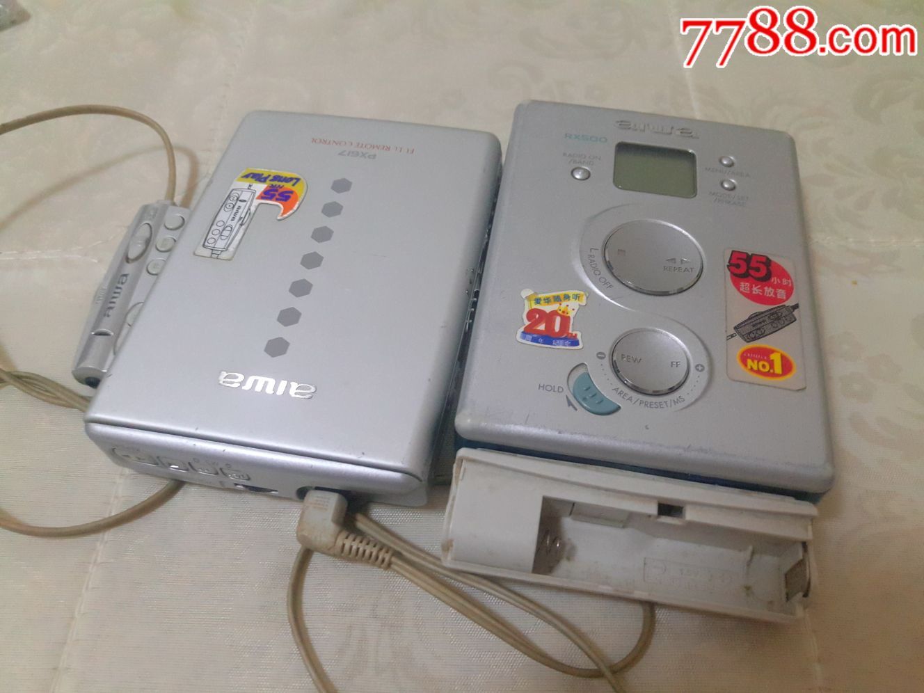 aiwa爱华RX500和px617