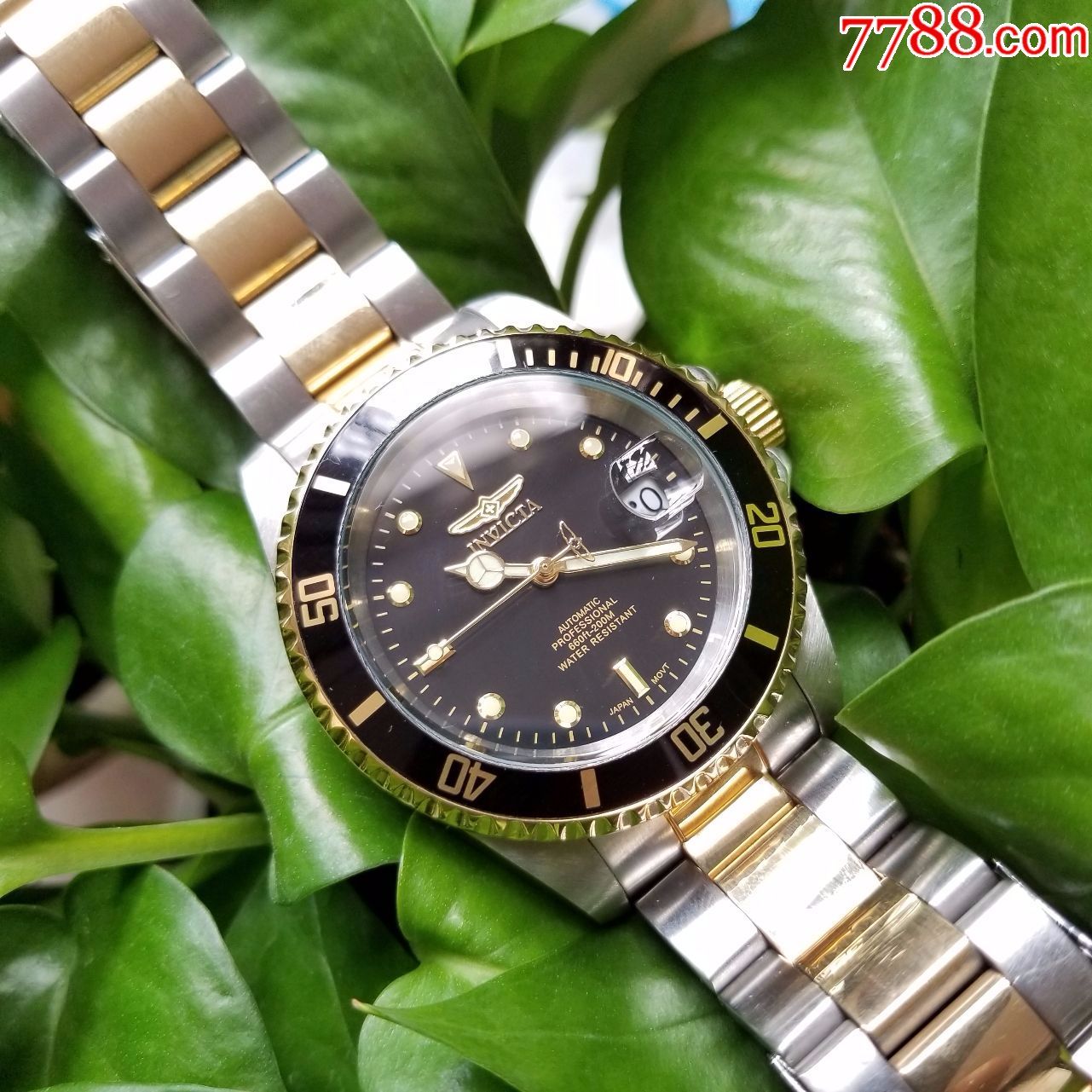 【劳力士同款-间金黑水鬼款!】美国百年腕表品