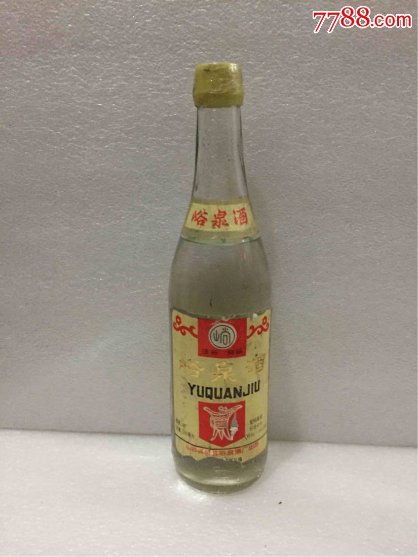 峪泉酒:1992年48度:出厂膜就没包住.