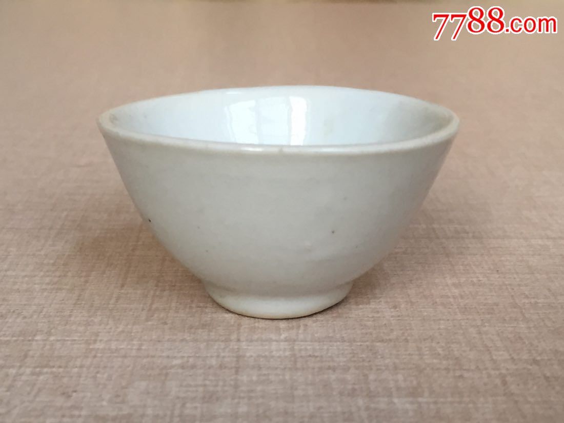 清代白瓷小小碗