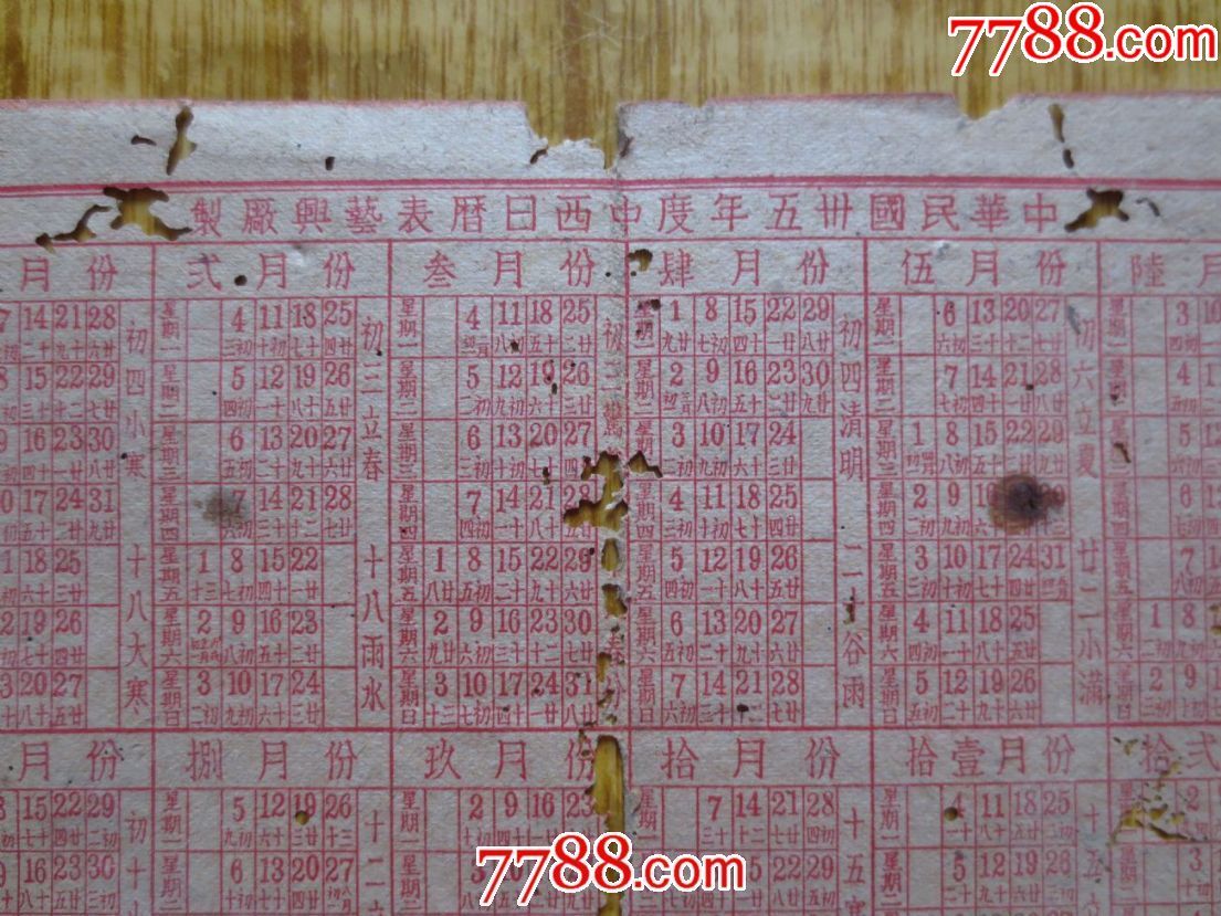 民国年历表,民国元年是哪一年 伤感说说吧