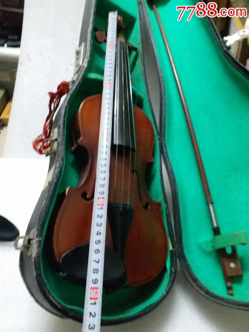 老向阳小提琴有点小磕具体看图原装盒拉杆无拉线