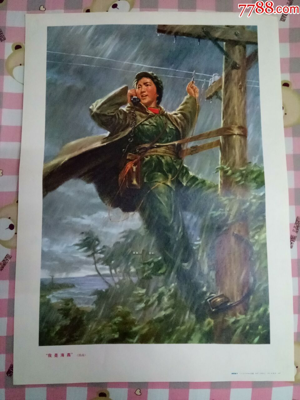 我是海燕【油画】1972年9月