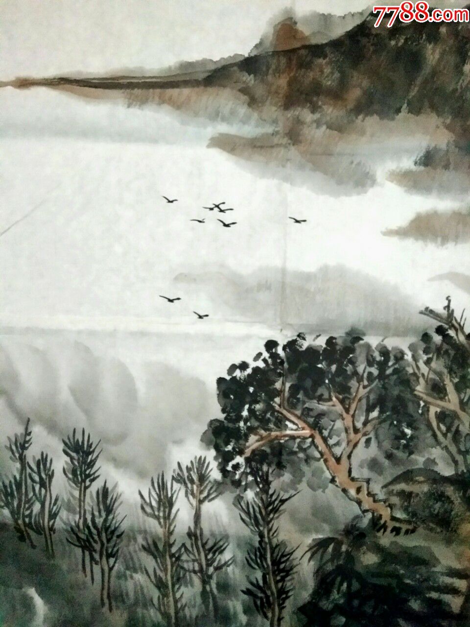 中国美协会员张泽光精品长条山水画
