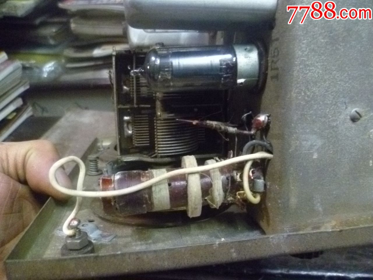 1958年长江牌五灯直流收音机国营重庆无线电厂(*用型)