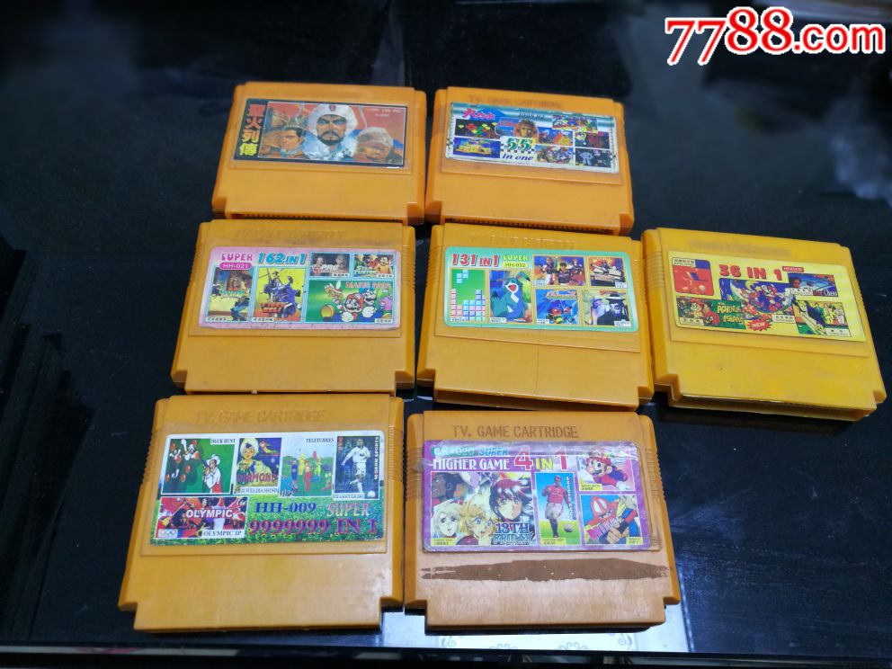 八*十年代游戏卡!