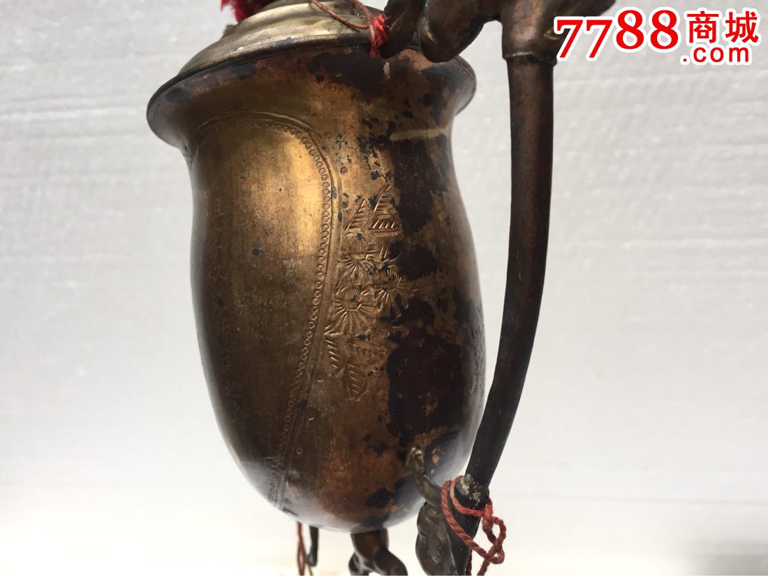 民国时期大户人家喜庆铜件(遇祖尊叔父新翁之