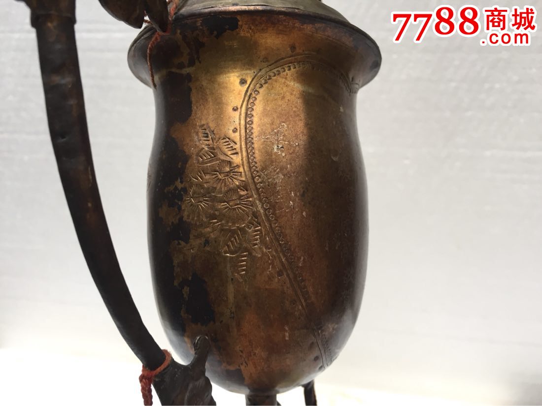 民国时期大户人家喜庆铜件(遇祖尊叔父新翁之