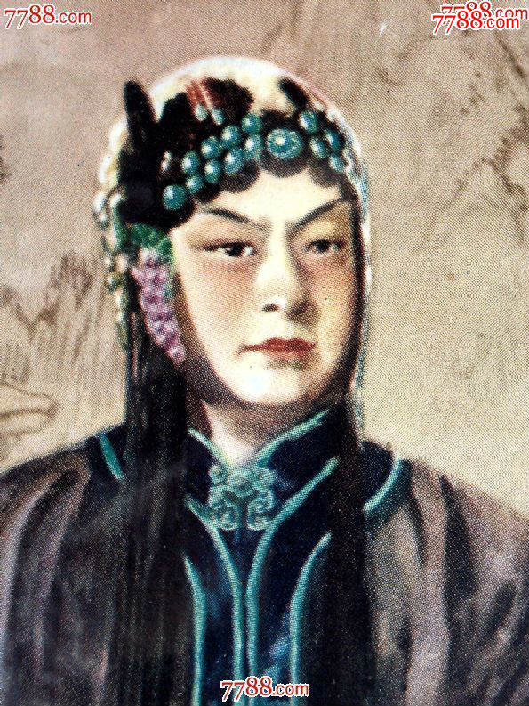 五十年代名家手绘:电影海报《荒山泪》周令钊作【16