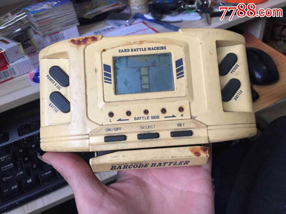 1991年日本手掌游戏机一台【功能好的】