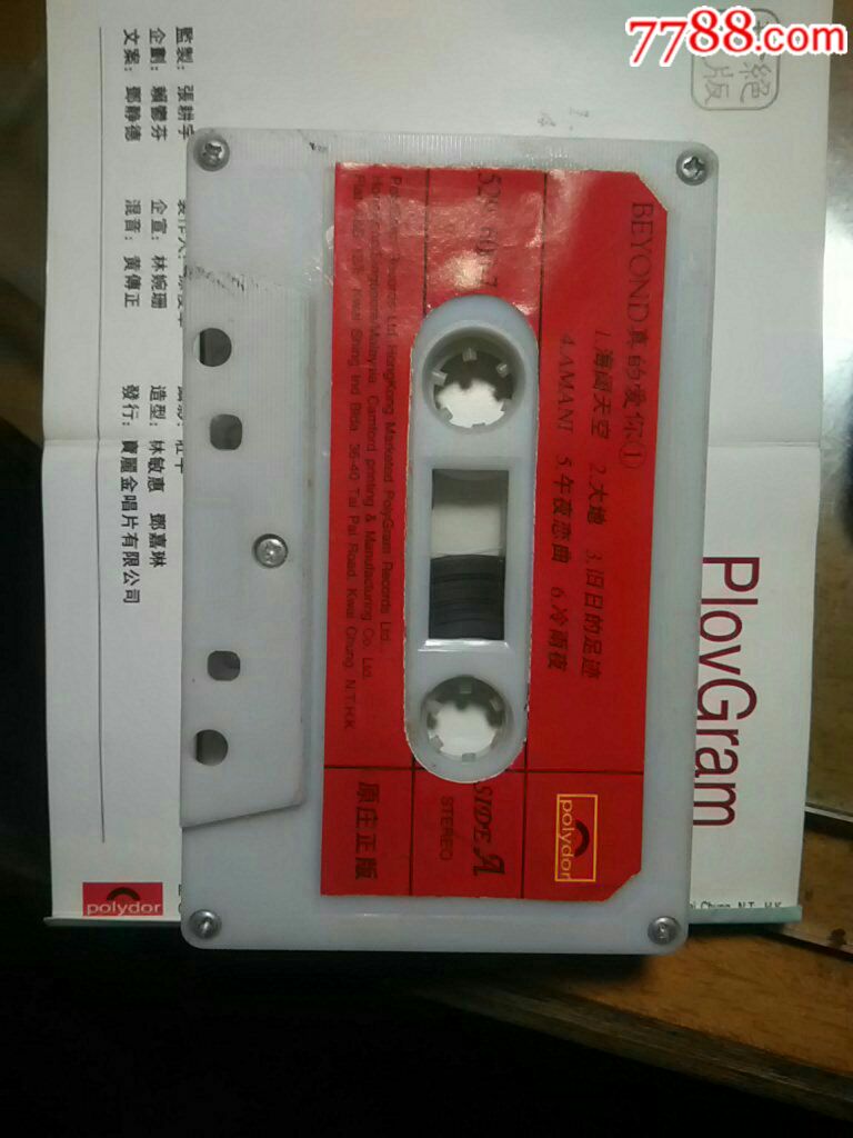 宝丽金原版黄家驹真的爱你[佳名相机]