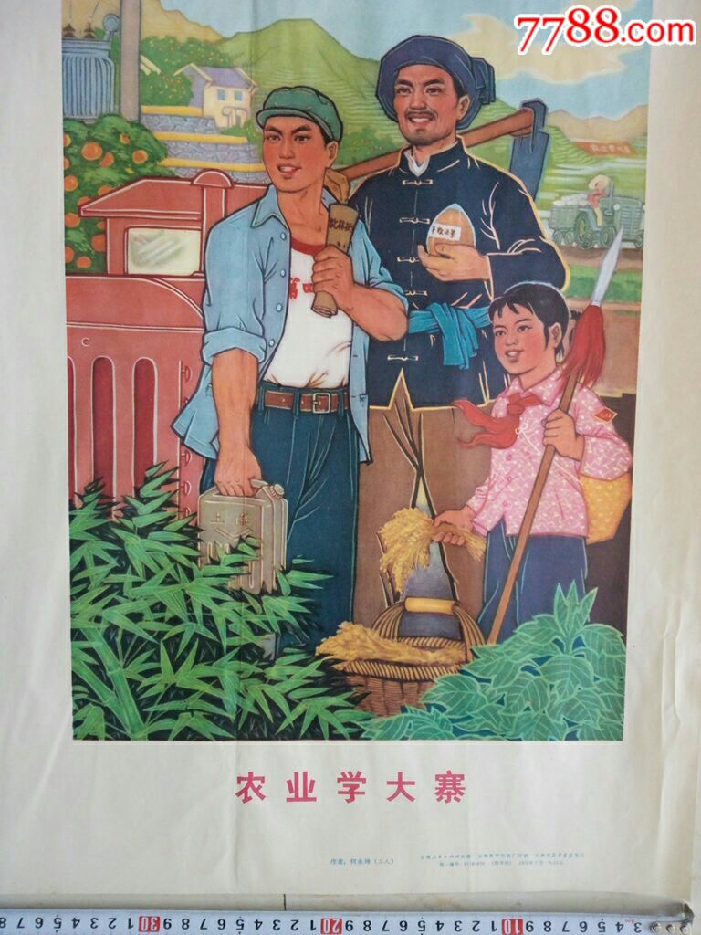 工业学大庆,农业学大寨