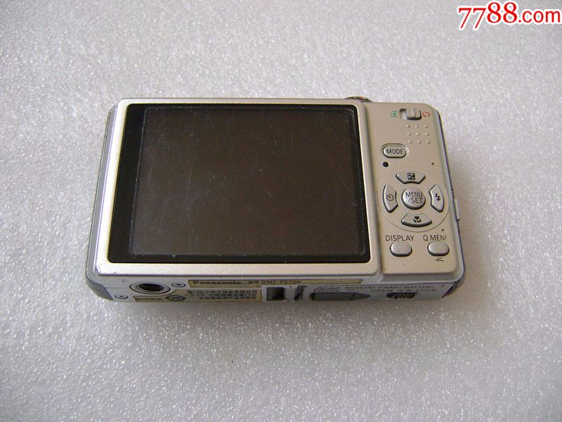 松下数码照相机,不开机,坏品,配件出,实物图
