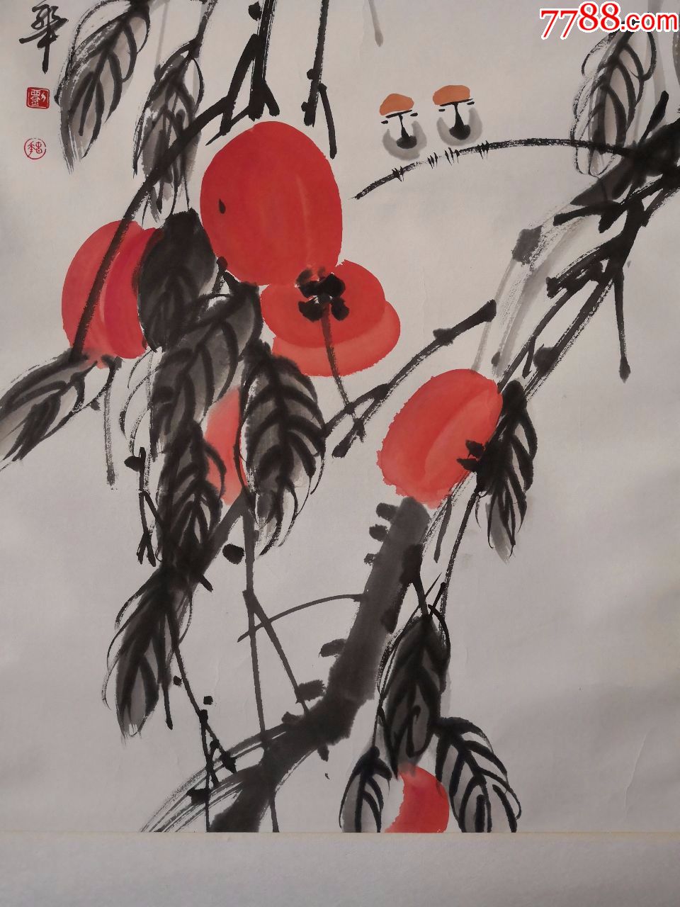 北京画院院长,北京美术家协会副主席刘春华事事如玉图
