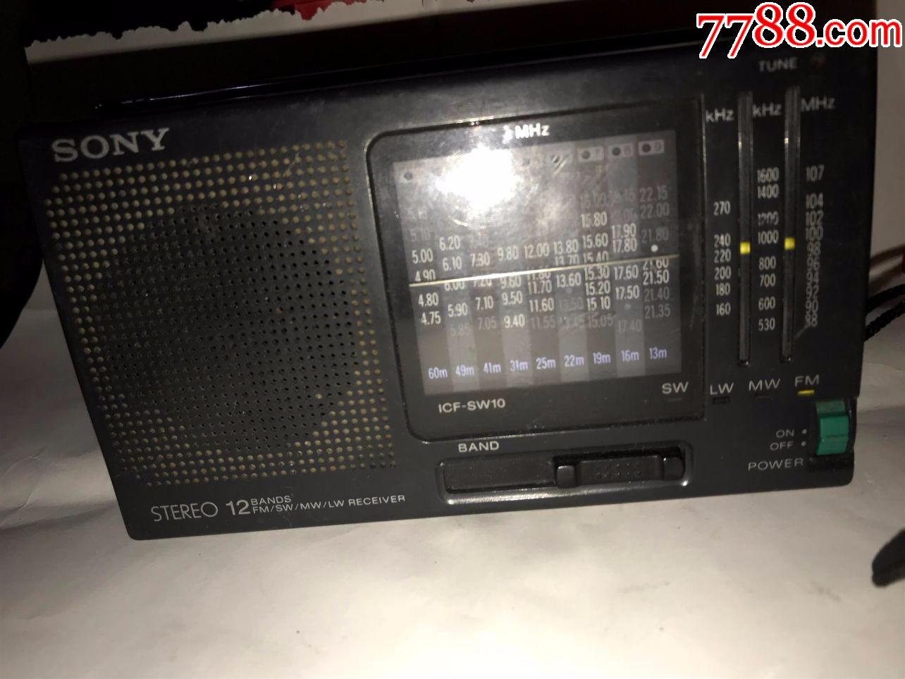 索尼12波段收音机