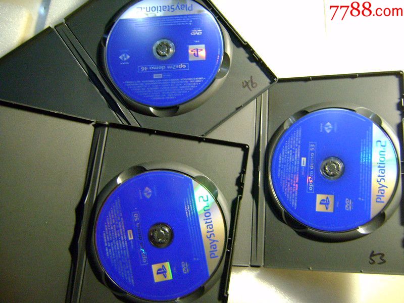 索尼ps2游戏机光盘,早期正版游戏盘,欧版合集
