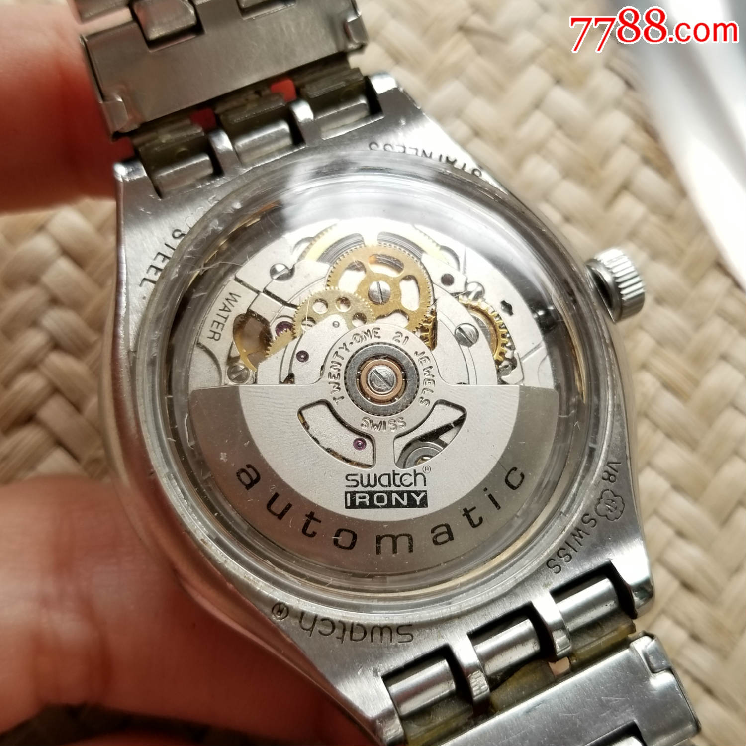 【独特全镂空设计】【瑞士v8认证机芯】瑞士swatch斯沃琪骨干系列自动