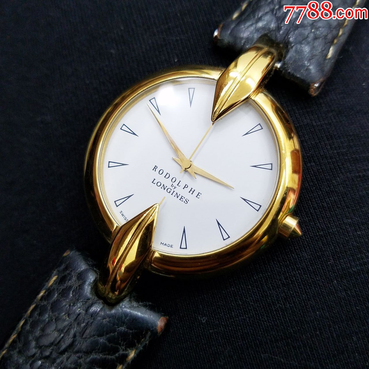 【腕表界顶级设计师Rodolphe与浪琴合作设计款!】瑞士浪琴石英男表