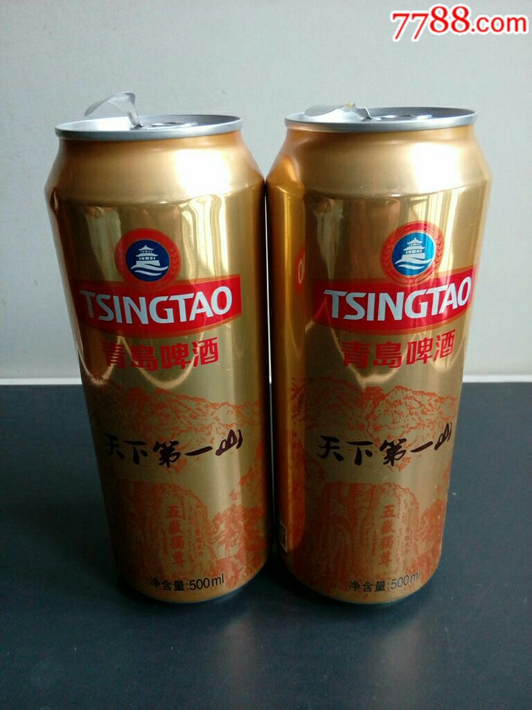 青岛啤酒500ml天下第一山