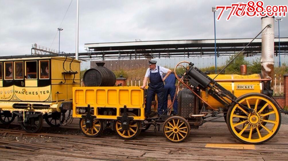 世界第一个现代火车,amer1829史蒂芬蒸汽机火车,火箭号,告别了马拉车