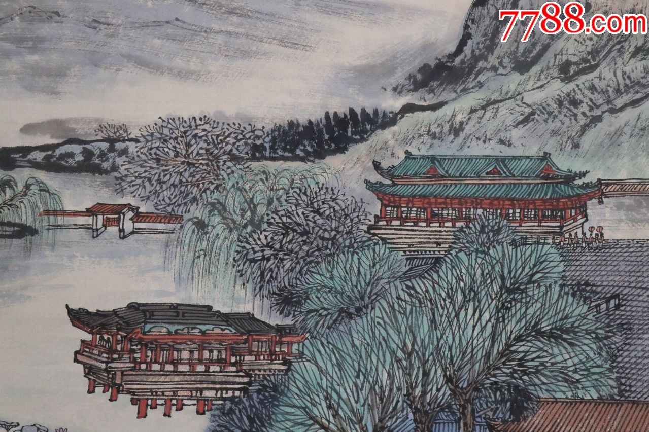 【何海霞】长安画派的重要画家,中国现代著名国画家,书法家,陕西国