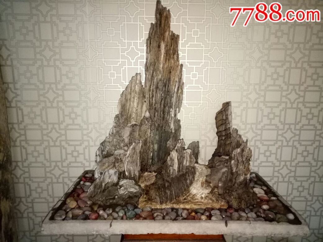 木化石(拜石)老盆景