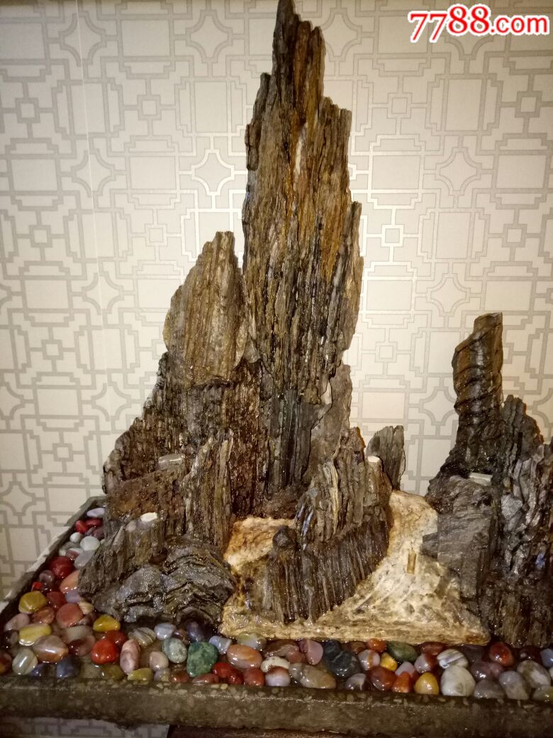 木化石(拜石)老盆景