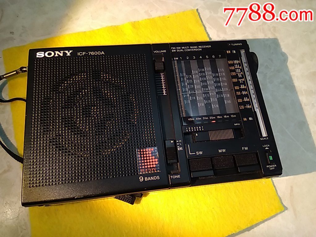 索尼全波段收音机7600a-au17249166-收音机-加价-7788