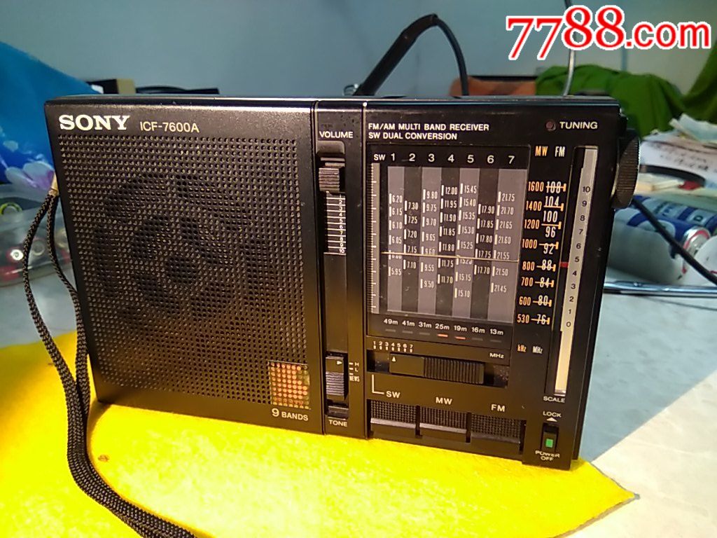 索尼全波段收音机7600a