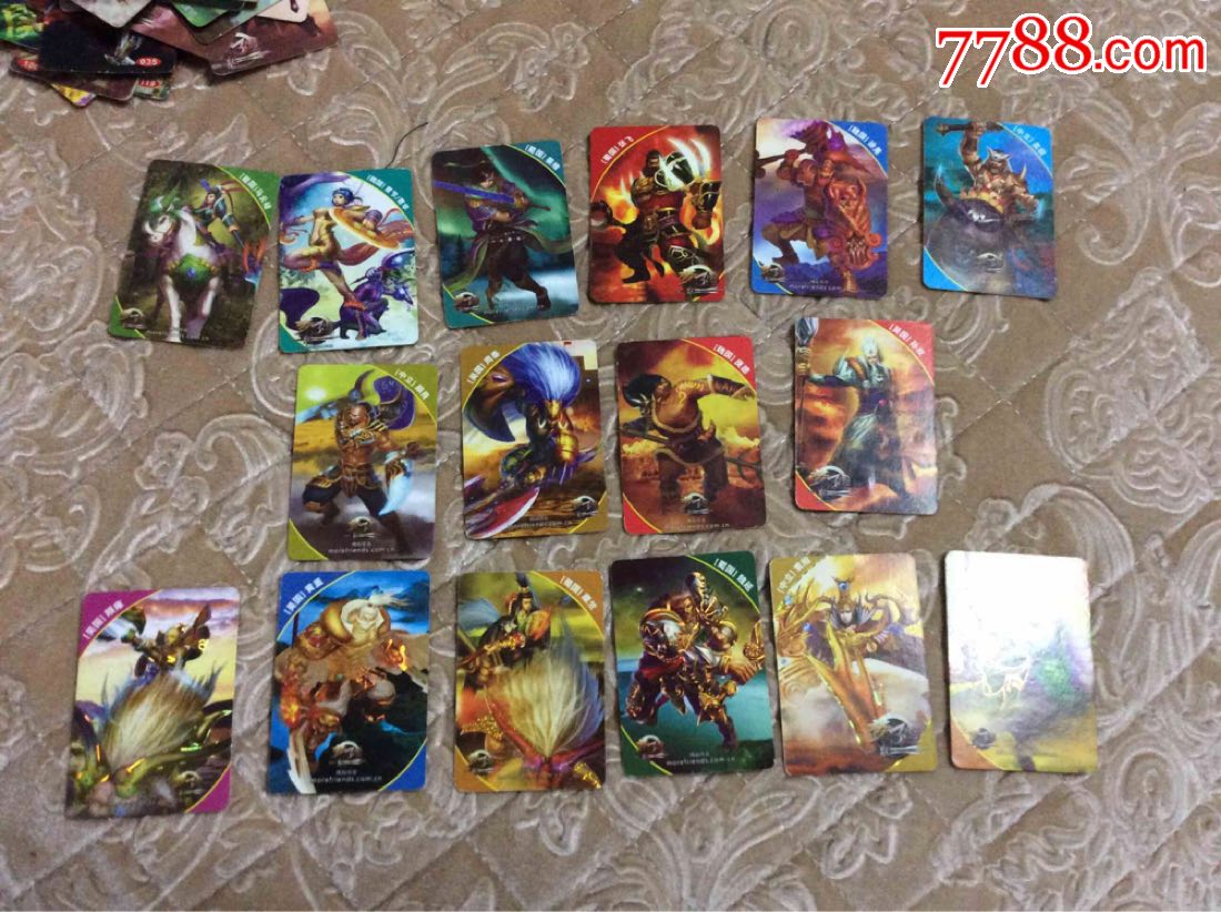 16张魔法士三国_食品卡_顾氏集藏【7788收藏__中国