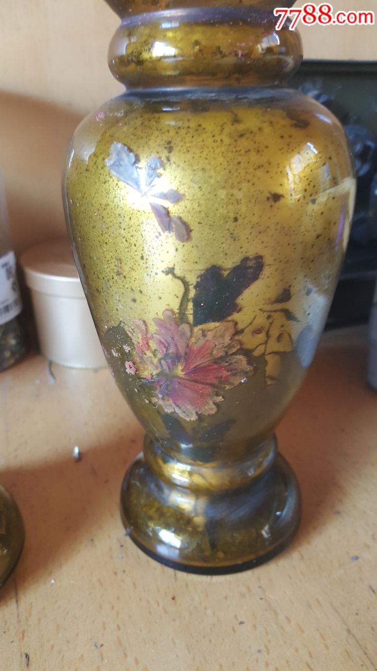 老琉璃花瓶