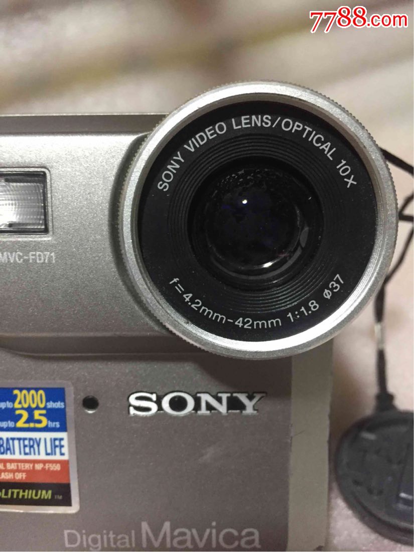 索尼相机mvc-fd71-au17318569-卡片机/数码相机-加价