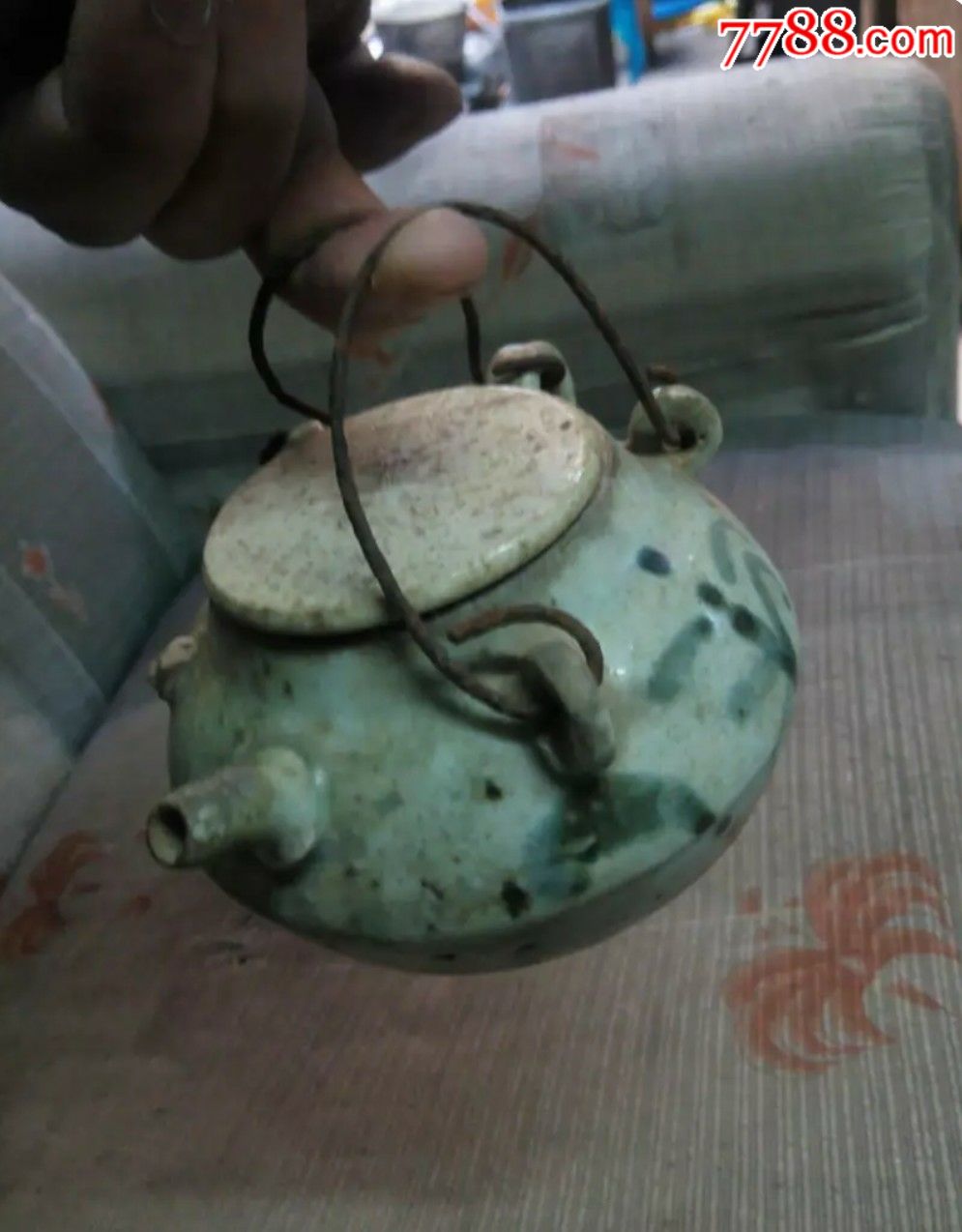 清代老油壶