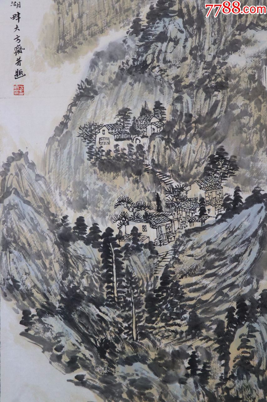 【方济众】长安画派"画家之一,著名国画家,陕西省国画院首任院长.
