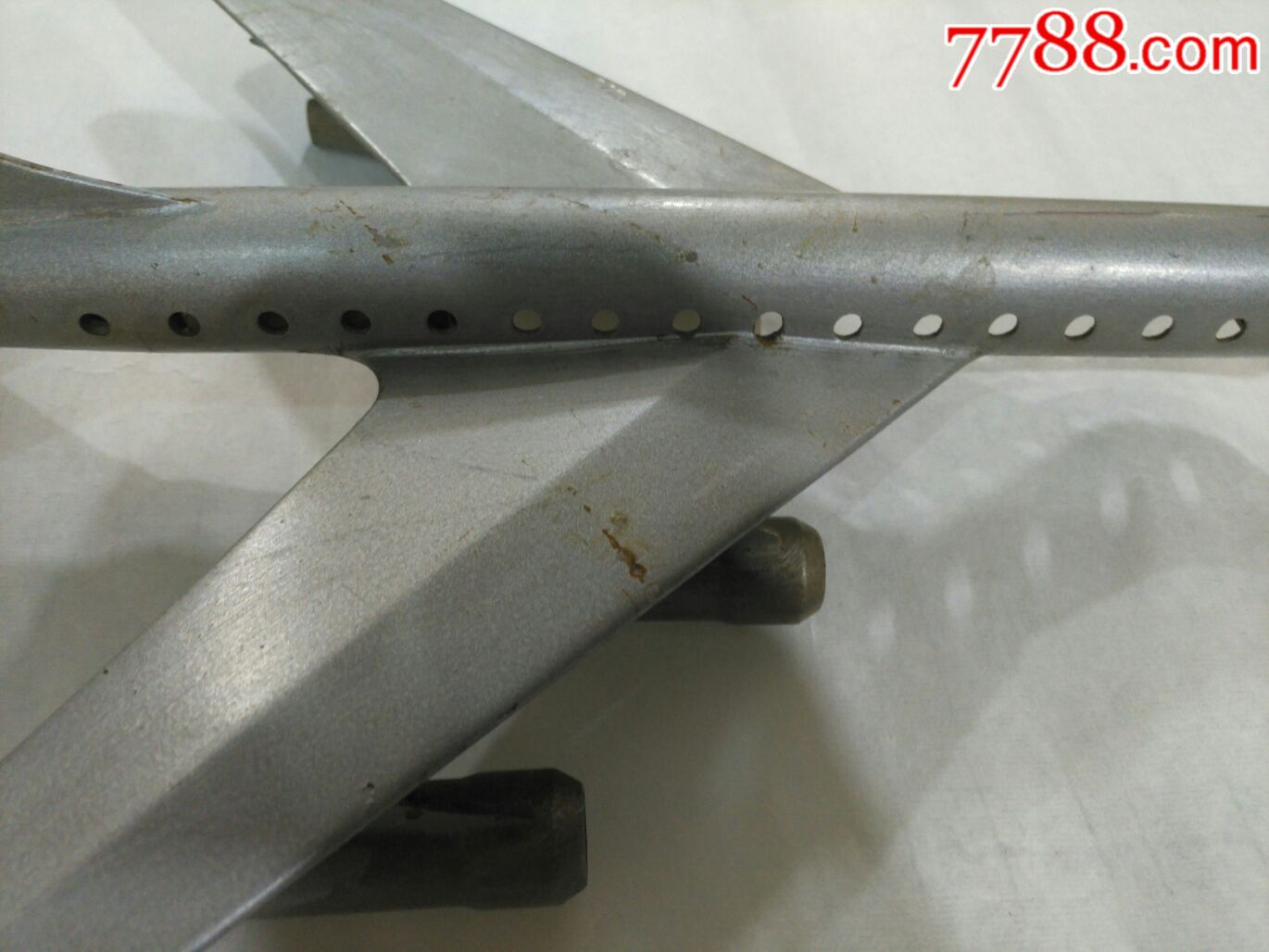 老飞机模型,金属的,长40厘米,宽(连机翼)30厘米