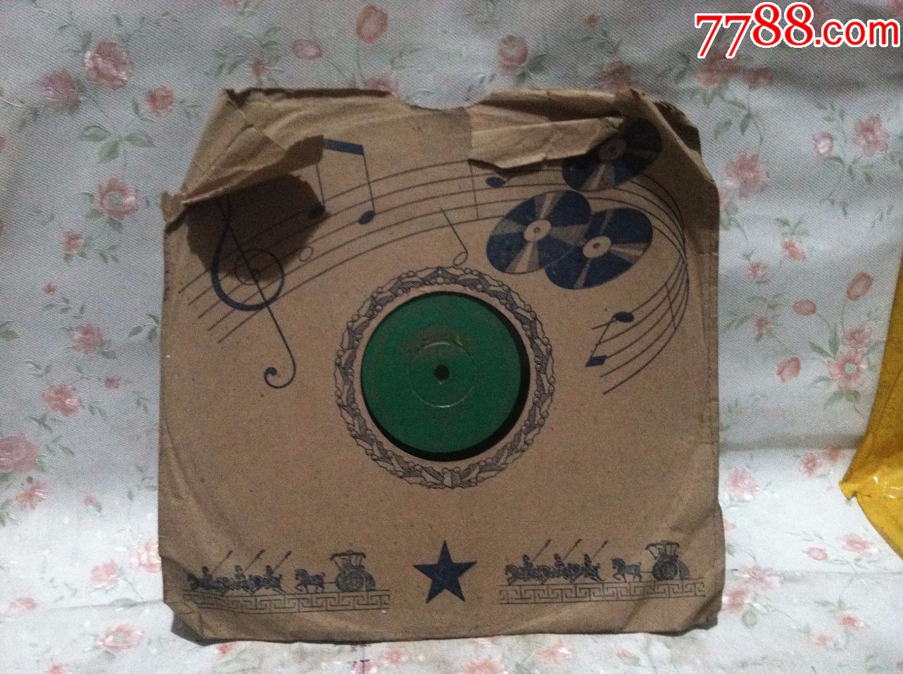 少见170-早期专用胶木唱片--小火车舞,苏亮集体