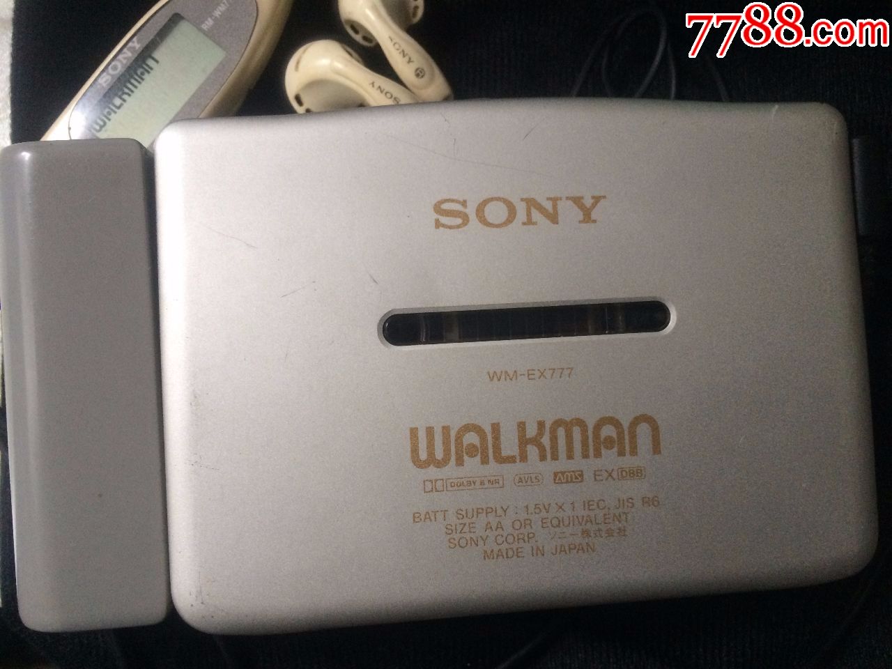 一台经典收藏wm-ex777sony索尼磁带随身听walkman磁带机_第5张