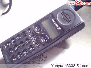96年老手机爱立信GH388,带原发票,带原使用证