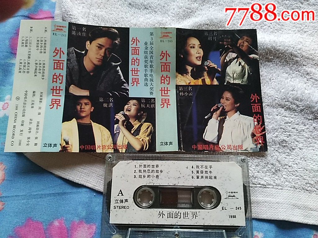 第3届全国青年歌手电视大奖赛业余组获奖歌手歌曲选(外面的世界)