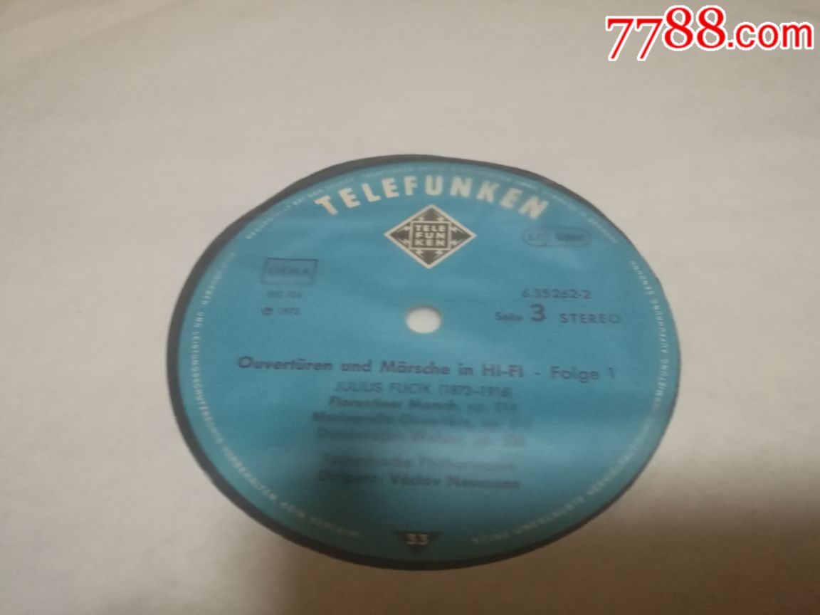 HiFi序曲\/进行曲,德国德律风根,双碟