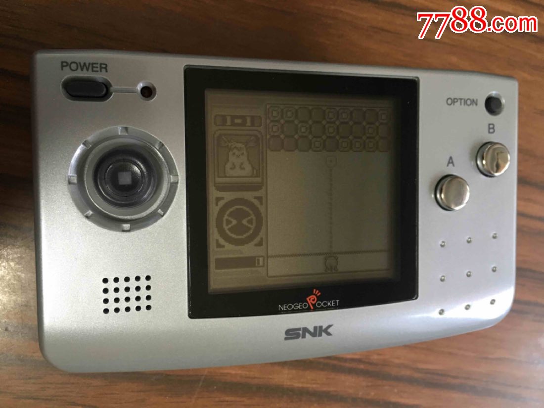 四个snk掌机游戏机ngp黑白机适合收藏