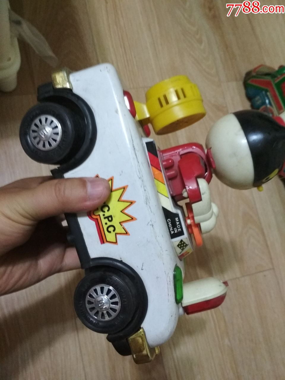 老玩具黑猫警长警车