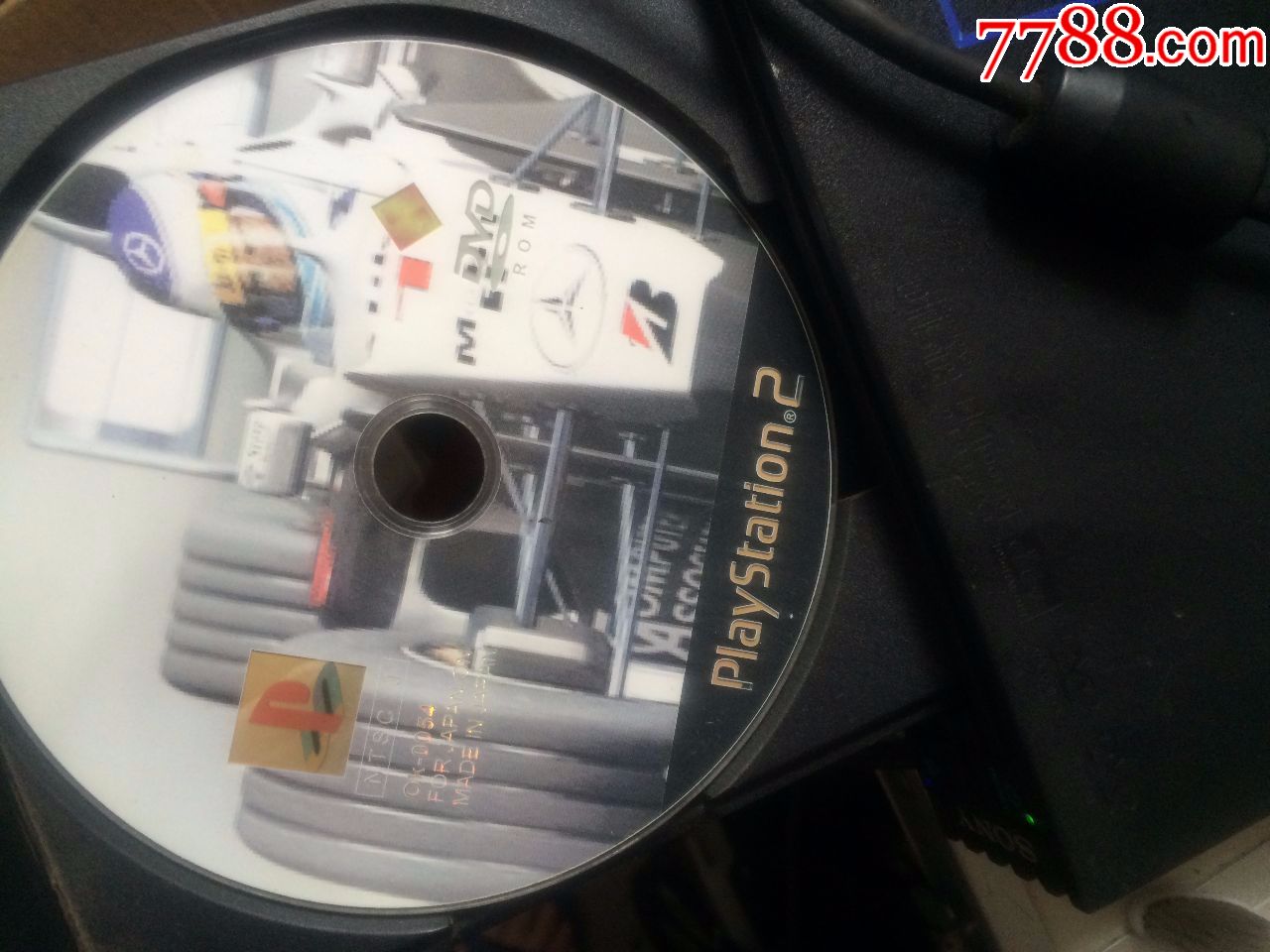 一台经典SONY索尼-PS2,SCPH-5006.电视游戏