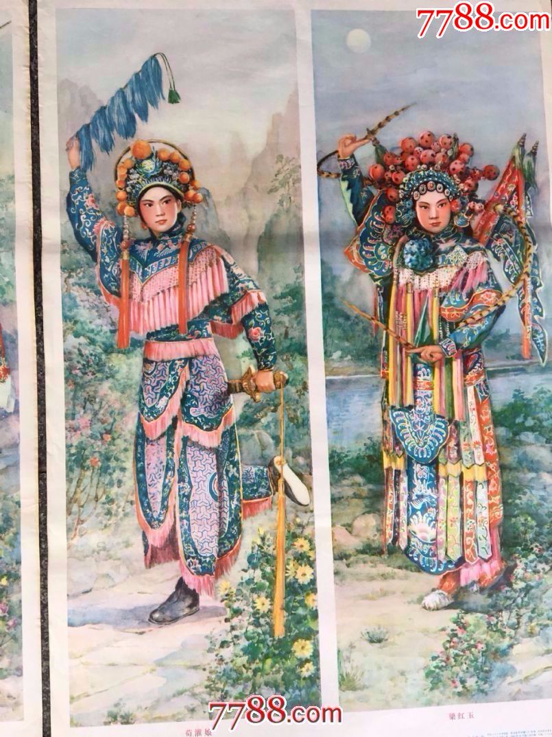 古代四大女英雄(花木兰,梁红玉,荀灌娘,穆桂英)
