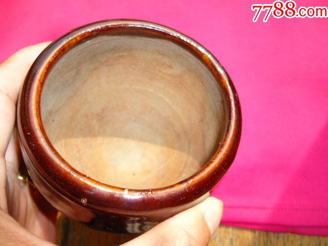 酱釉捣蒜缸